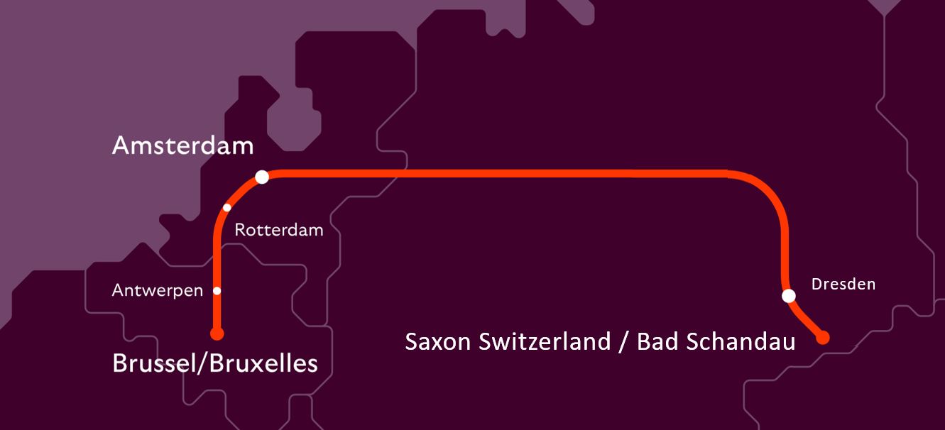 Dormir en route vers Bad Schandau