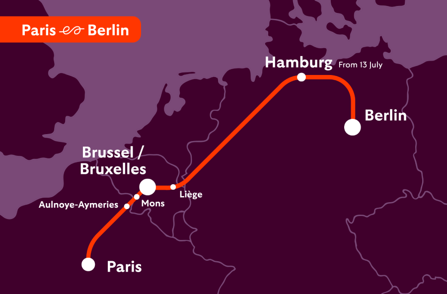Reise nach Paris, während du schläfst