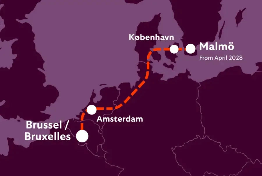 Travel to Malmö while you sleep