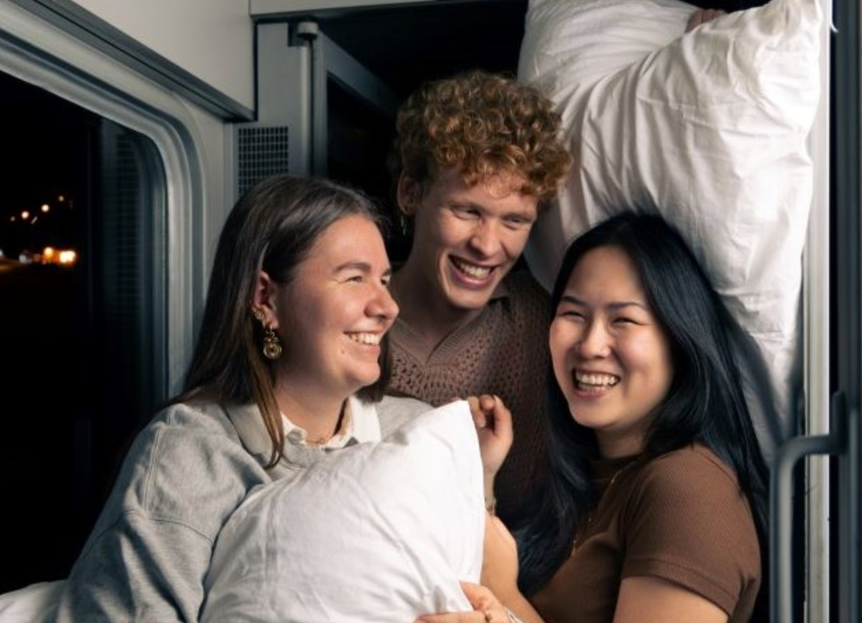 Je vakantie begint in de trein