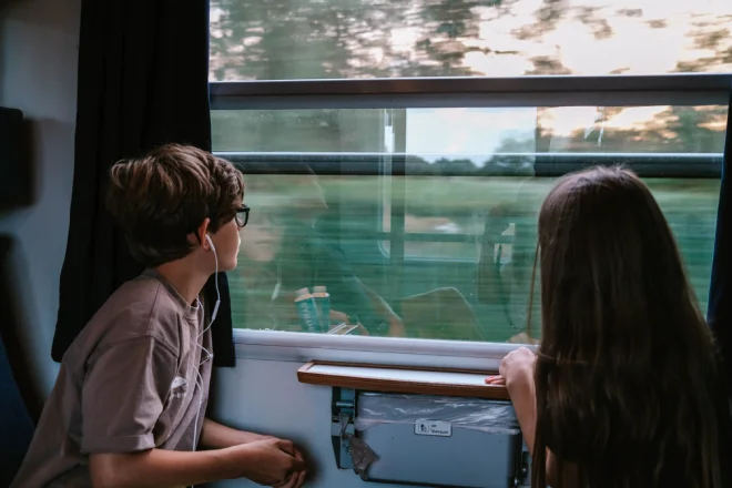 Je vakantie begint in de trein