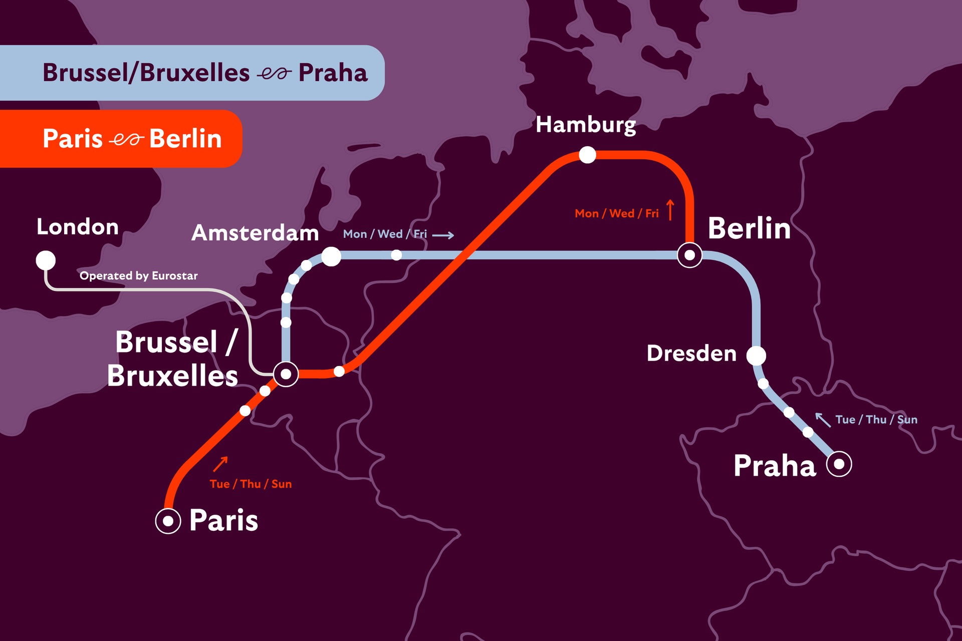 Travel to London while you sleep