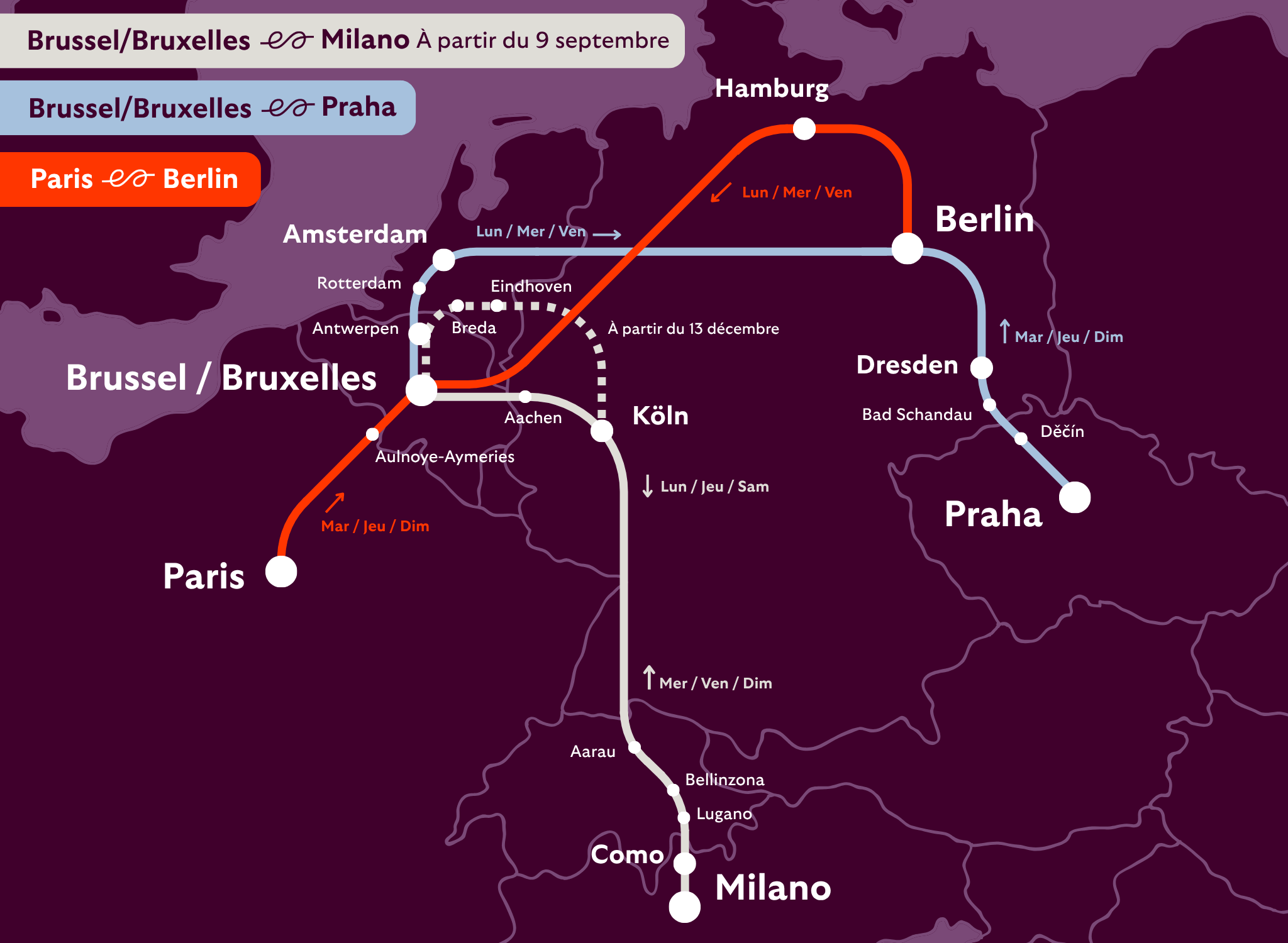 Our routes
