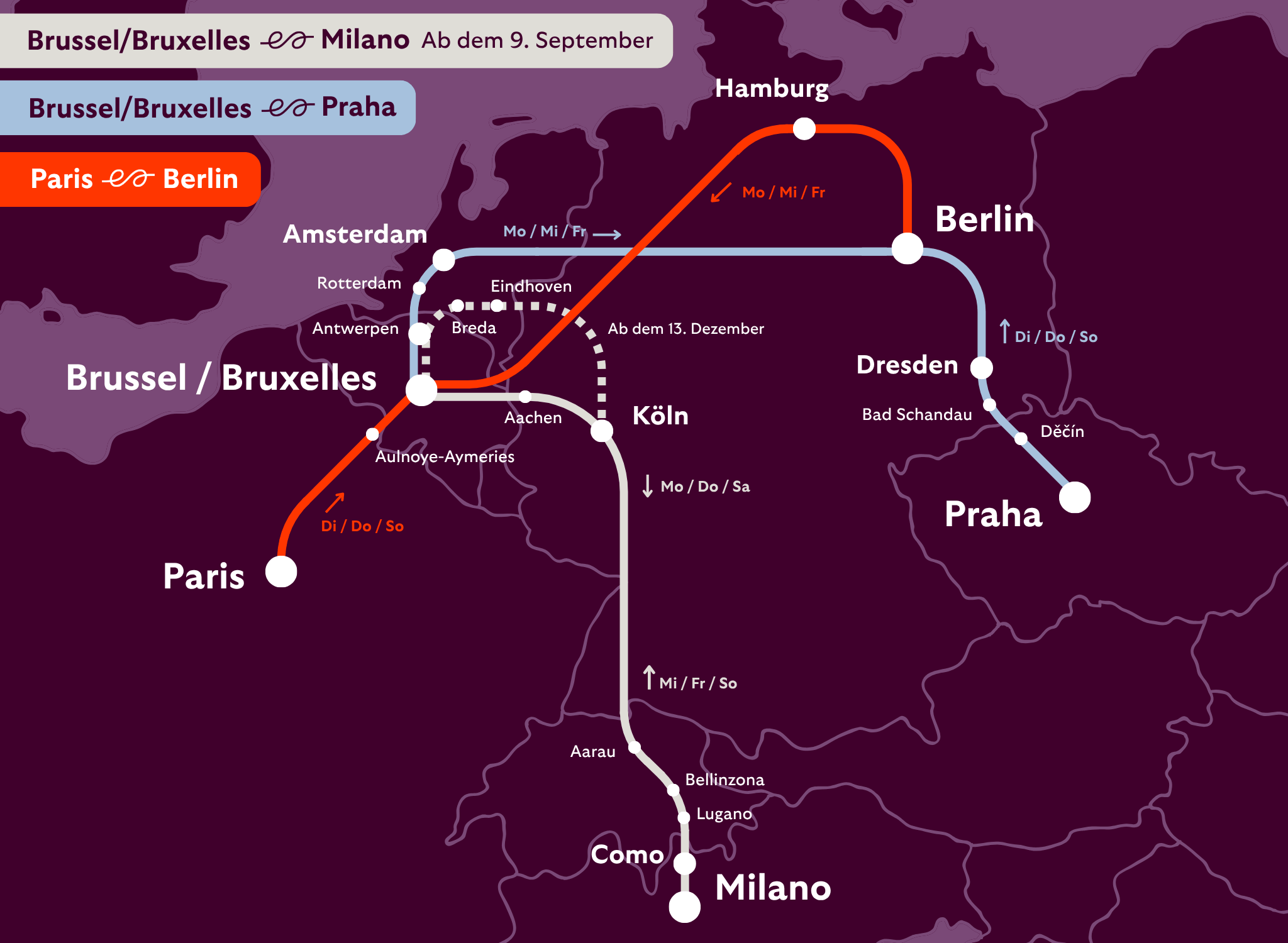 Our routes