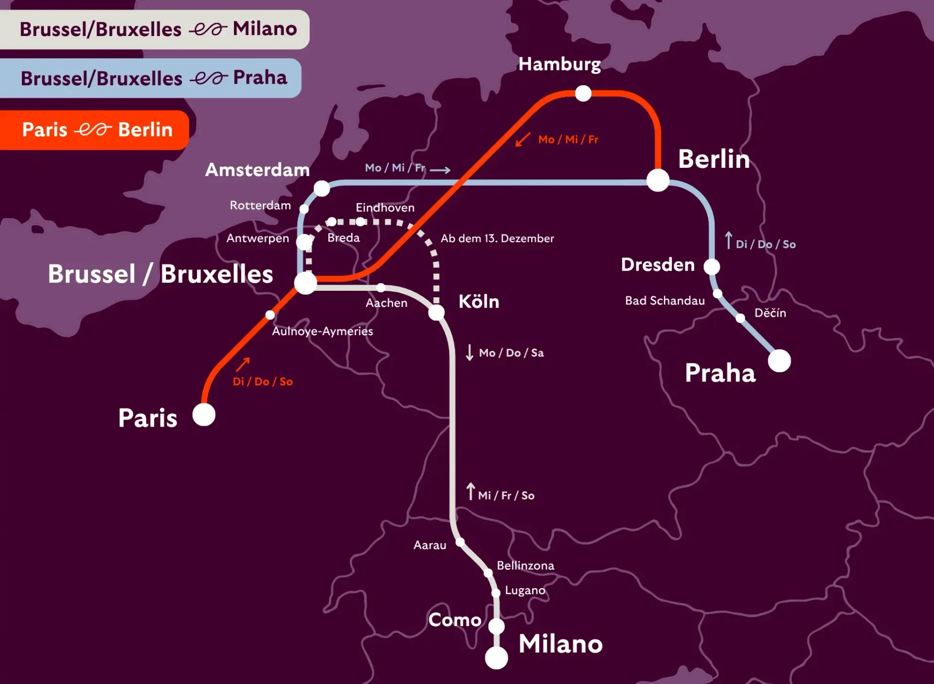 Our routes