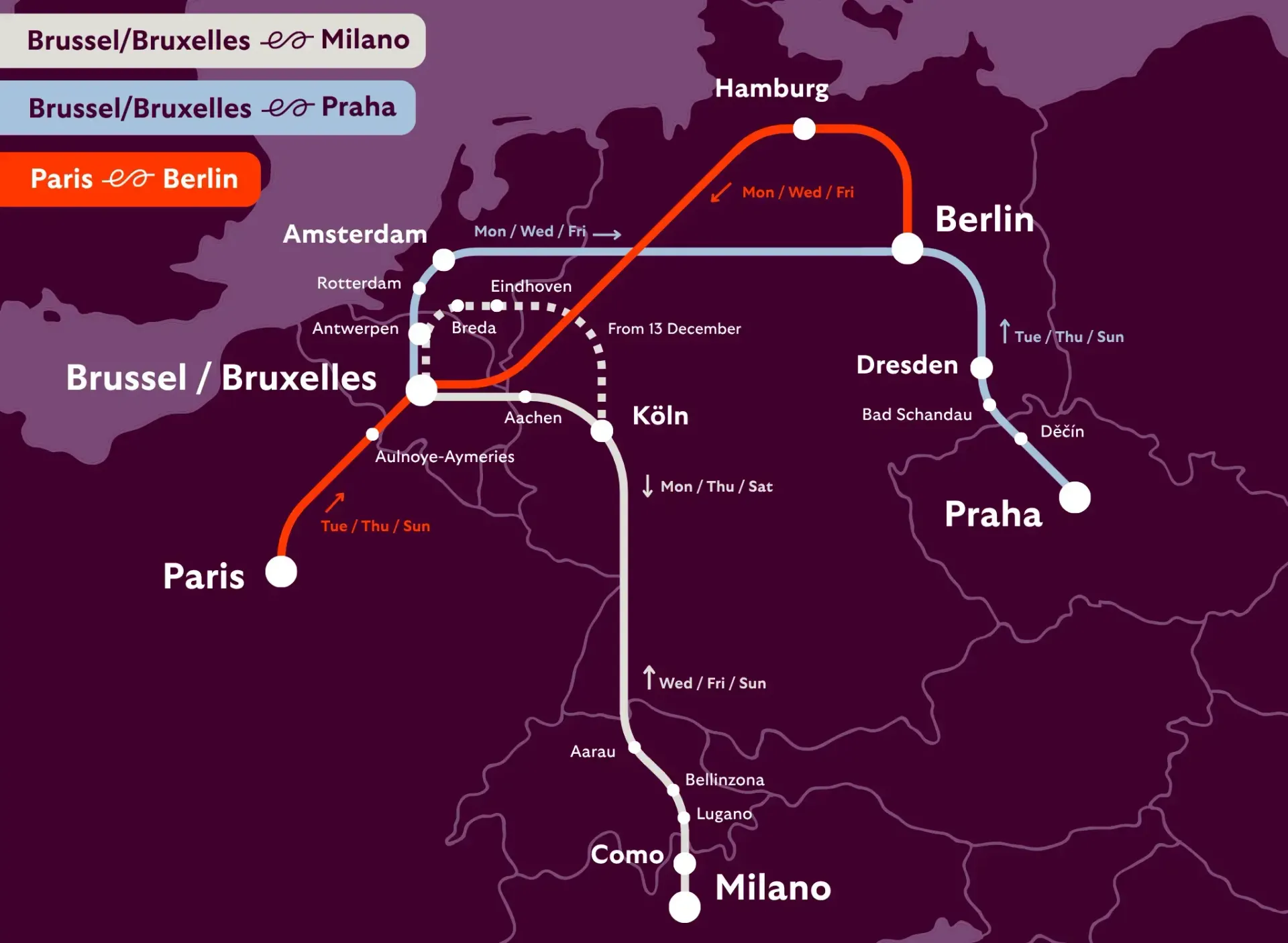 Our routes