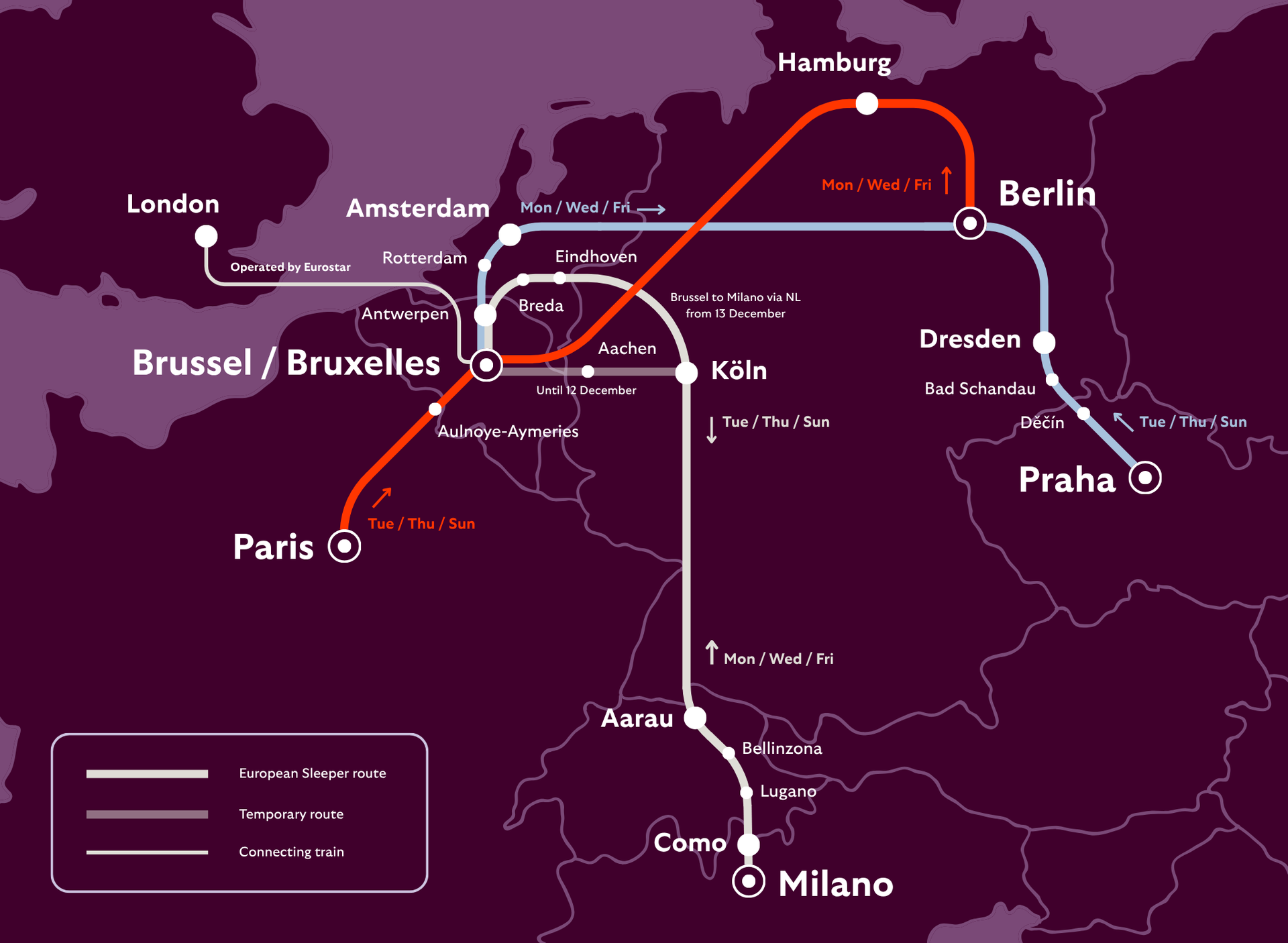Our routes